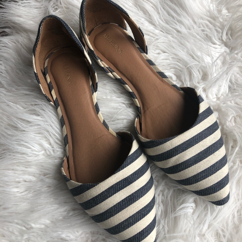 Merona pointed ballet flats